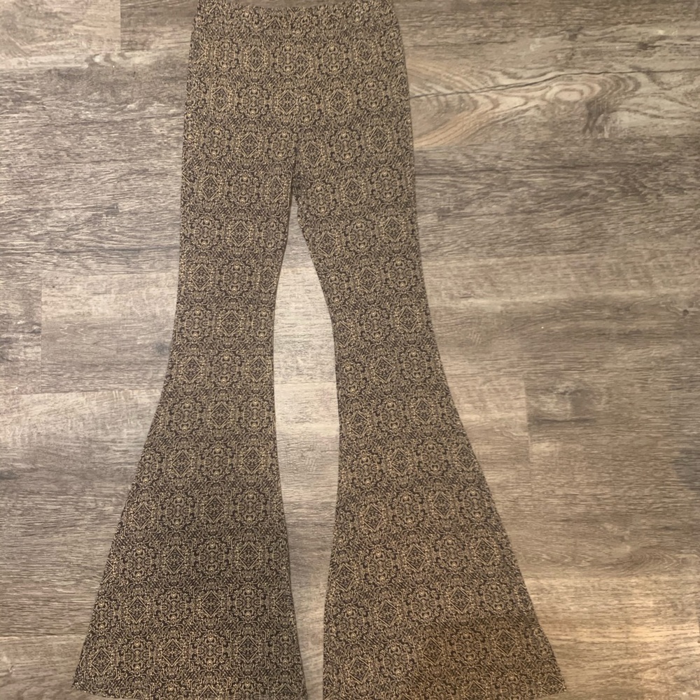 mmcmmcmm patterned flare pants